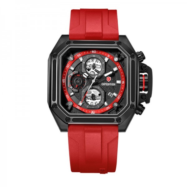 Expedition 6812 Black Red Rubber MCRIPBARE